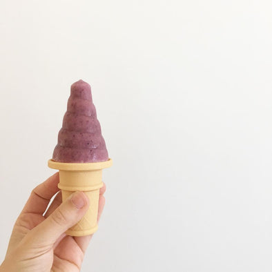 Homemade Wildberry Ice Creams