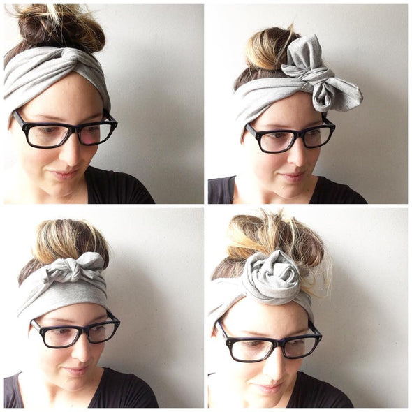 Plain Colour DoubleWrap Headband (choose your colour)