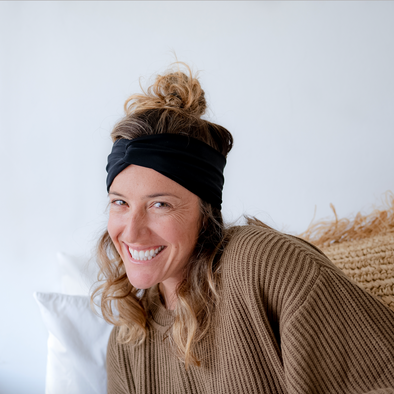 Black TwistKnot Headband