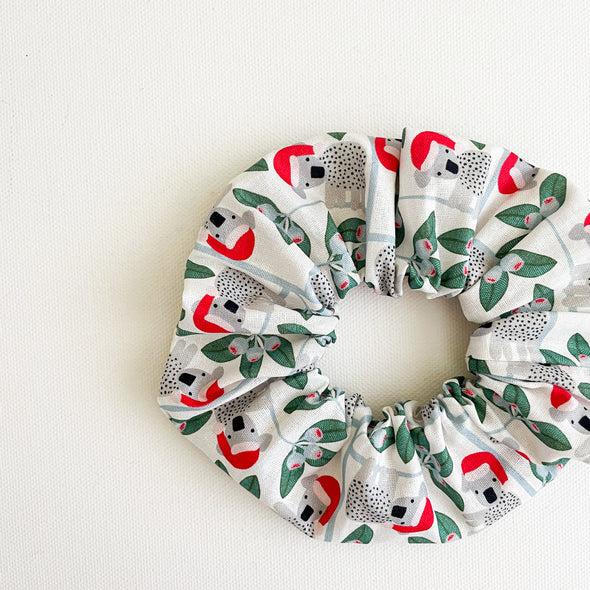 Koala Santa Scrunchie