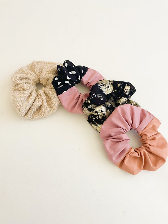 Blush/Terracotta Two Tone Scrunchie