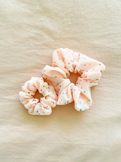 Glitter Speckle Scrunchie