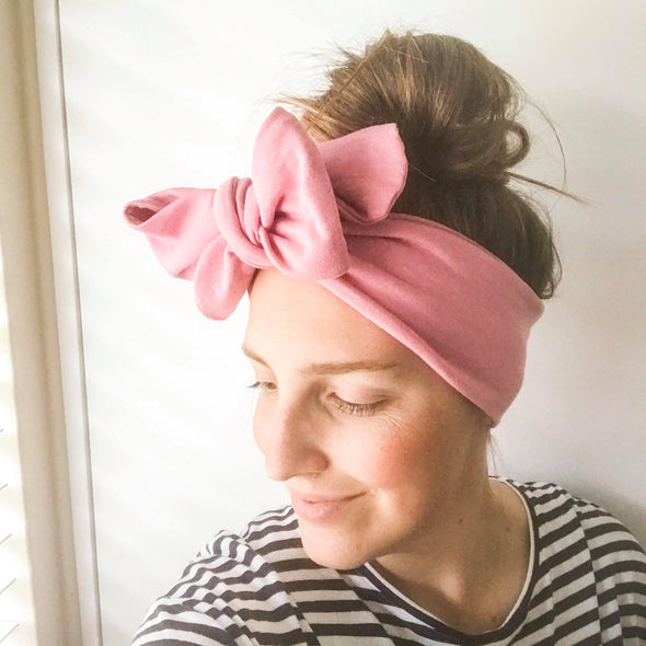 Plain Colour DoubleWrap Headband (choose your colour)