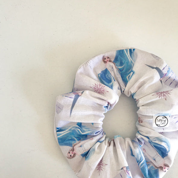 Elsa Frozen Scrunchie