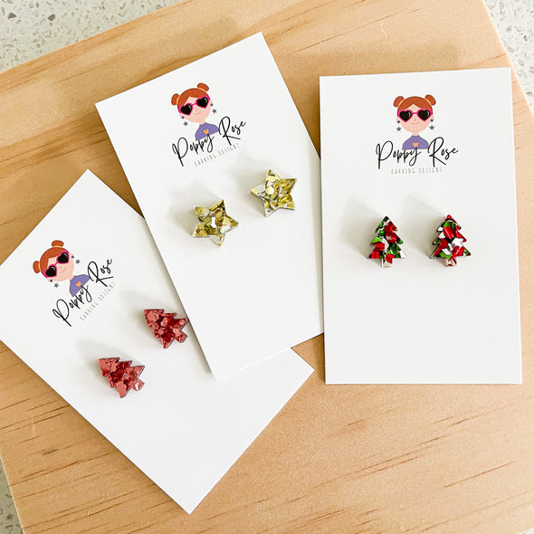 Christmas Stud Earrings
