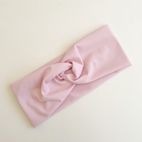 Pastel Pink Active WideKnot Headband