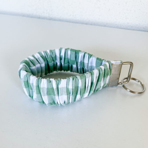 Scrunchie Wristlet Key Fob