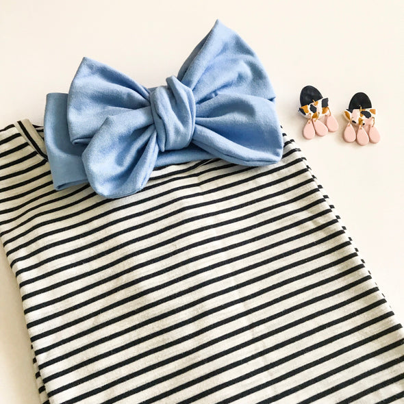 Plain Colour DoubleWrap Headband (choose your colour)