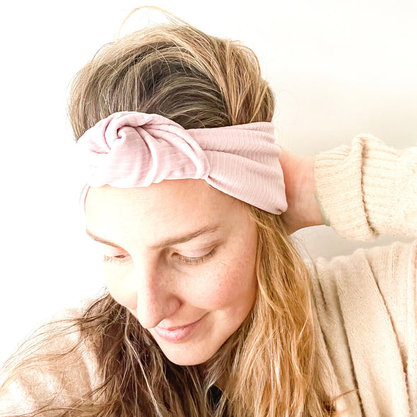 Plush Blush TopKnot Headband