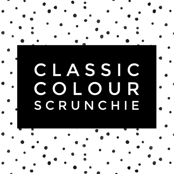 Mini Classic Scrunchies [Choose Colour]