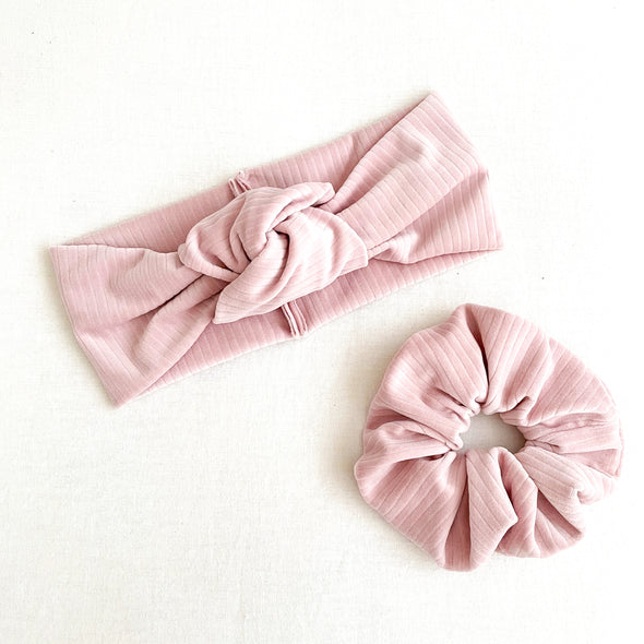 Plush Blush TopKnot Headband