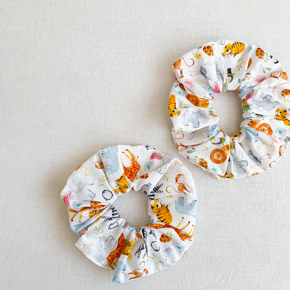 Zoo Animals Scrunchie no
