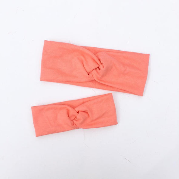 Plain Colour WideKnot Headband (choose your size + colour)