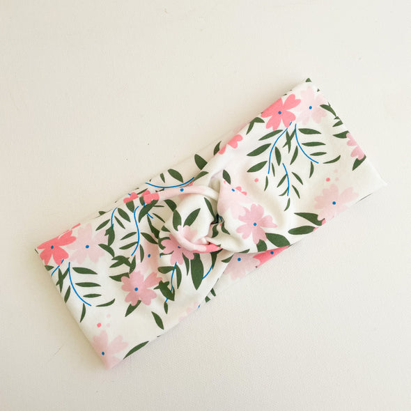 Flower Field WideKnot Headband